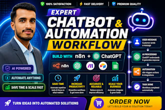 build an ai chatbot and automation workflow using chatgpt