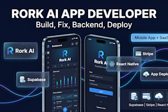 build rork ai app, react native ios web app, supabase backend, app deployment