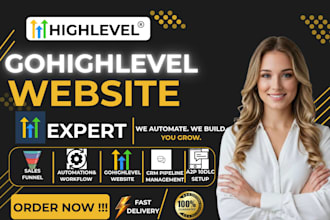 build gohighlevel website go high level funnel builder go highlevel landing page