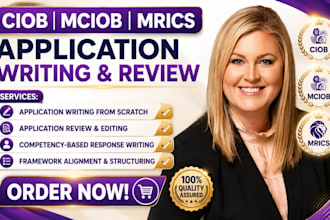 write and review your ciob, mciob or mrics membership application