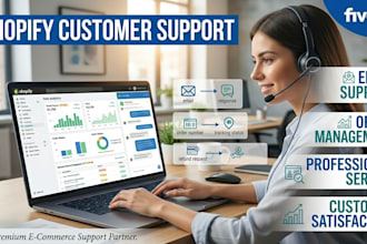 provide professional shopify customer support service