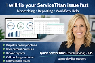 provide fast servicetitan troubleshooting for urgent issues