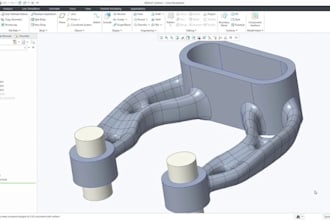 3d cad design, product cad modeling,  reverse engineering, stl to step, fea cfd