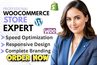 build woocommerce store online shop wordpress store and shopify development