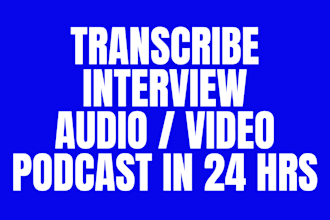 edit and proofread auto podcast transcripts for errors