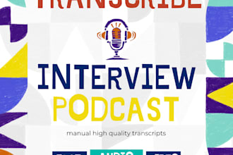 manually transcribe podcast and videos accurately