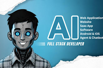 ai software development, develop ai website, ai web application, ai saas app