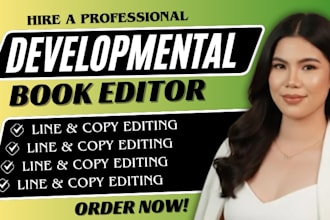 do story assessment, manuscript critique, developmental editor for KDP books