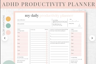 build hyperlinked adhd digital planner for goodnotes, ipad,and android templates