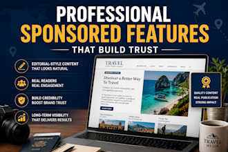 publish a branded feature article on my publication