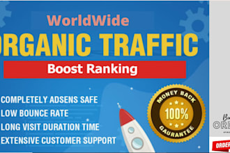 do organic USA,UK website traffic to increase sales