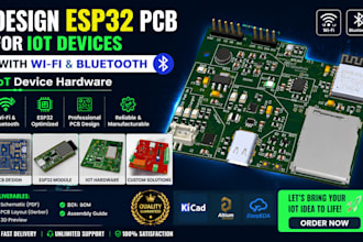 design esp32 pcb for iot devices with wi fi and bluetooth iot device hardware