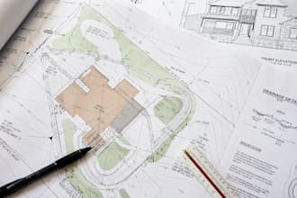provide architectural layouts, civil, grading, and drainage drawings for florida