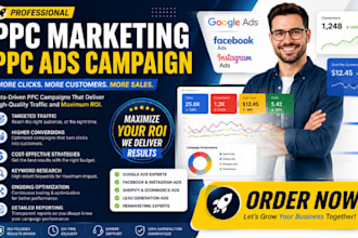 setup and manage highly profitable google ads PPC campaigns PPC marketing