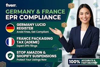 register your germany epr lucid and france packaging tax