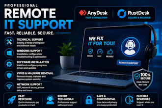 provide professional remote IT