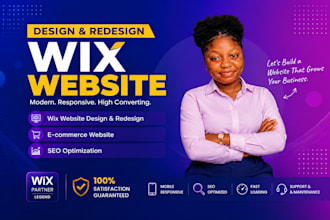 rebuild wix website design redesign ecommerce website design for high conversion