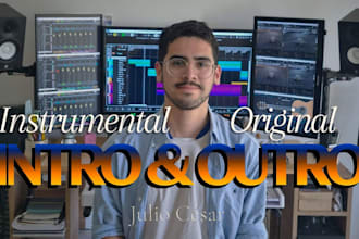 compose an unique intro music or brand sting for you