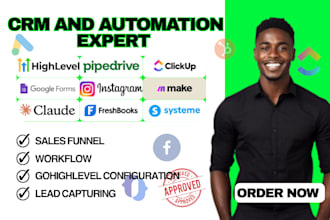 setup gohighlevel appointment reminders a2p SMS email follow up CRM integration
