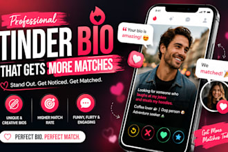 write your tinder bio profile for your dating app
