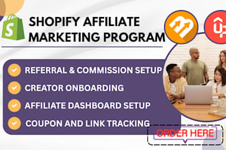 set up and manage your shopify affiliate marketing program uppromote bixgrow