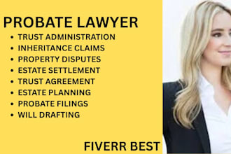 handle probate, trusts, property disputes, and estate administration matters