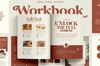 design canva ebook, fitness guide, canva ebook formatting, self care workbook