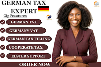 handle german tax filing, vat return, income tax, german vat, steuerberater
