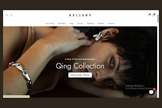 design luxury shopify store jewelry website clock website bracelet store
