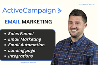setup activecampaign crm automation email sequence activecampaign sales funnel