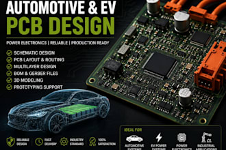 design automotive pcb and ev power electronics systems