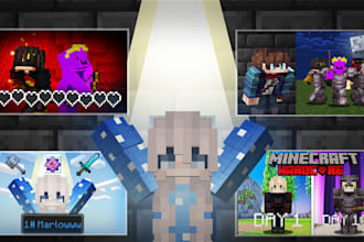 create the best minecraft thumbnails