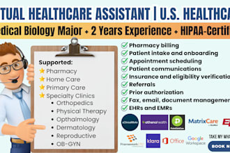 be your US medical clinic virtual assistant