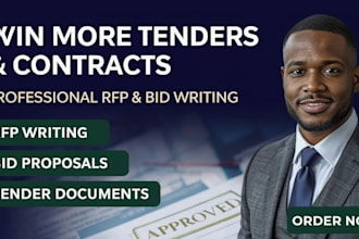 write professional bid proposals, rfp and tender documents