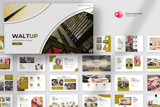 design a professional powerpoint presentation, google slides, sales pitch deck