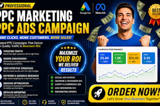 setup and manage, optimize amazon PPC campaigns amazon fba ppc ads campaign