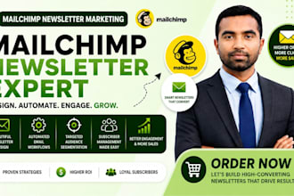 design mailchimp newsletter to retain patients for your dental clinic