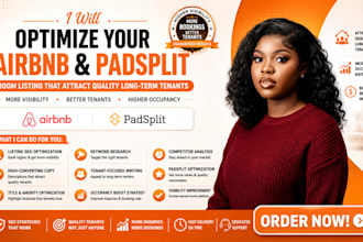 optimize airbnb padsplit room listing that attract quality long term tenant rent