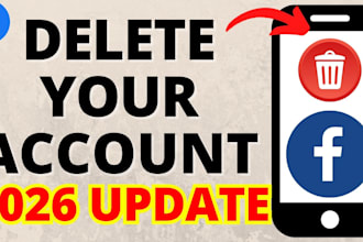 securely delete any facebook account