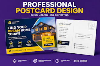 design a direct mail postcard that boosts your local sales