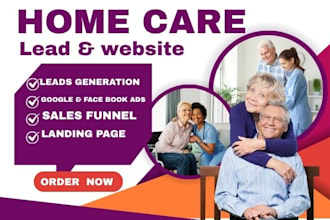 home care leads home care website home care elderly care leads elderly leads