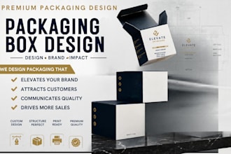 do custom box design mailer box, packaging box design and product packaging