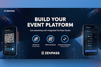 build an event ticketing saas with qr scanner and live