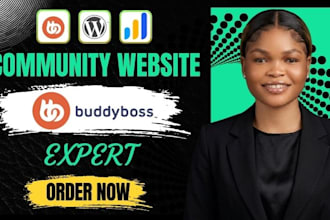 build premium learndash lms and buddyboss community website