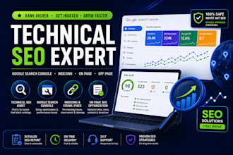 fix technical SEO goggle search console indexing and page