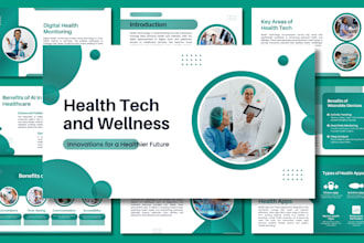 edit medical webinar presentation branded powerpoint slides canva presentation