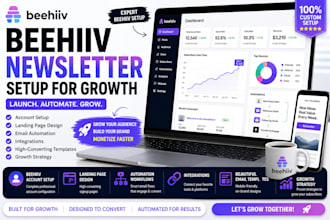 setup beehiiv email newsletter for growth