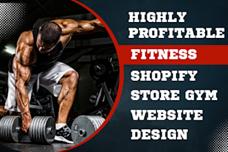 build health website yoga homeworkout shopify fat burn strength training website