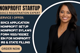 register your nonprofit and prepare 501c3 bylaws ein and irs forms