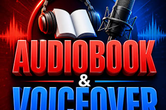 narrate your audiobook with british or american female voice over